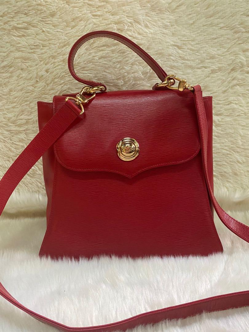 Chloe Vintage Bag (Category: Luxury Bags & Wallets) located in Cagayan de Oro. Submitted by riggstuffs (Listing ID 1111846354, Image 1). Description: Preloved bag from Japan source The exterior is in good condition Hardware are still in gold color Interior is clean Rank A DISCLAIMER: Riggstuffs is not affiliated or associated with any brand posted. All trademarks and copyrights belong solely to the original brand owner(s)..
