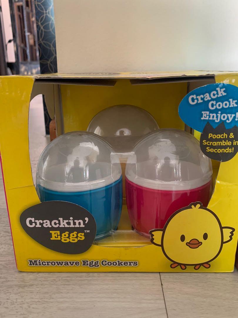 Crackin' Eggs microwave egg cooker 