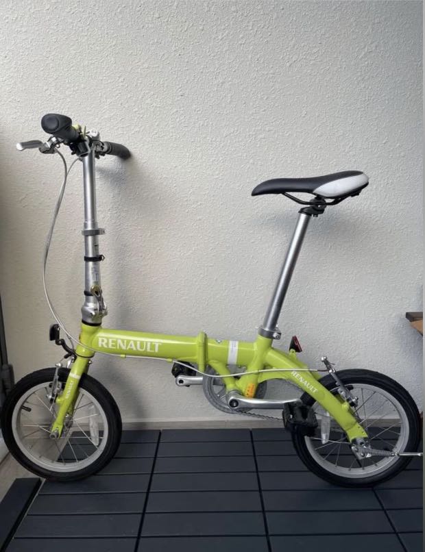Dahon x Renault 14 folding bicycle Sports Equipment Bicycles