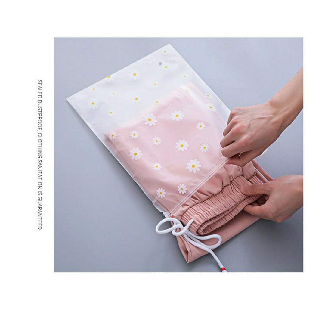 Daisy Ziplock Plastic Bag Transparent Pe Zipper Bag Beg Ziplock