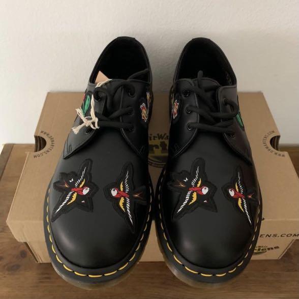 Dr Martens 1461 Patch Leather Low Cut Men s Fashion Footwear