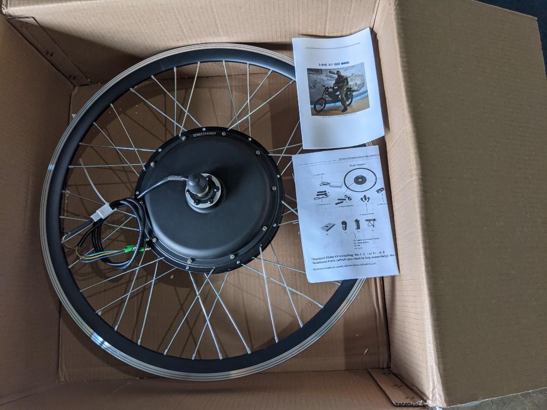 hub motor electric bike conversion kit