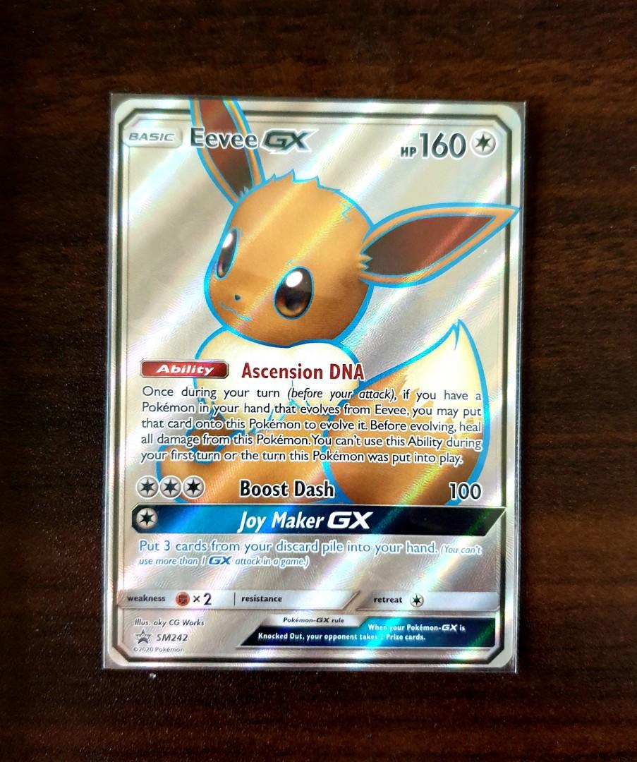 EEVEE GX FULL ART PROMO NEAR MINT POKEMON TCG CARDS, Hobbies & Toys, Toys & Games on Carousell EEVEE GX FULL ART PROMO NEAR MINT POKEMON TCG CARDS, Hobbies & Toys, Toys & Games on Carousell