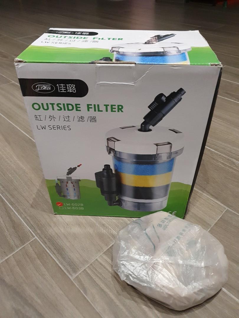 BNIB External Canister Filter HW602B & LW602B (Whole System with pump