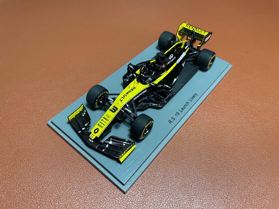 F1 Renault RS19 Launch Livery of the 2019 car 1 43 spark Hobbies