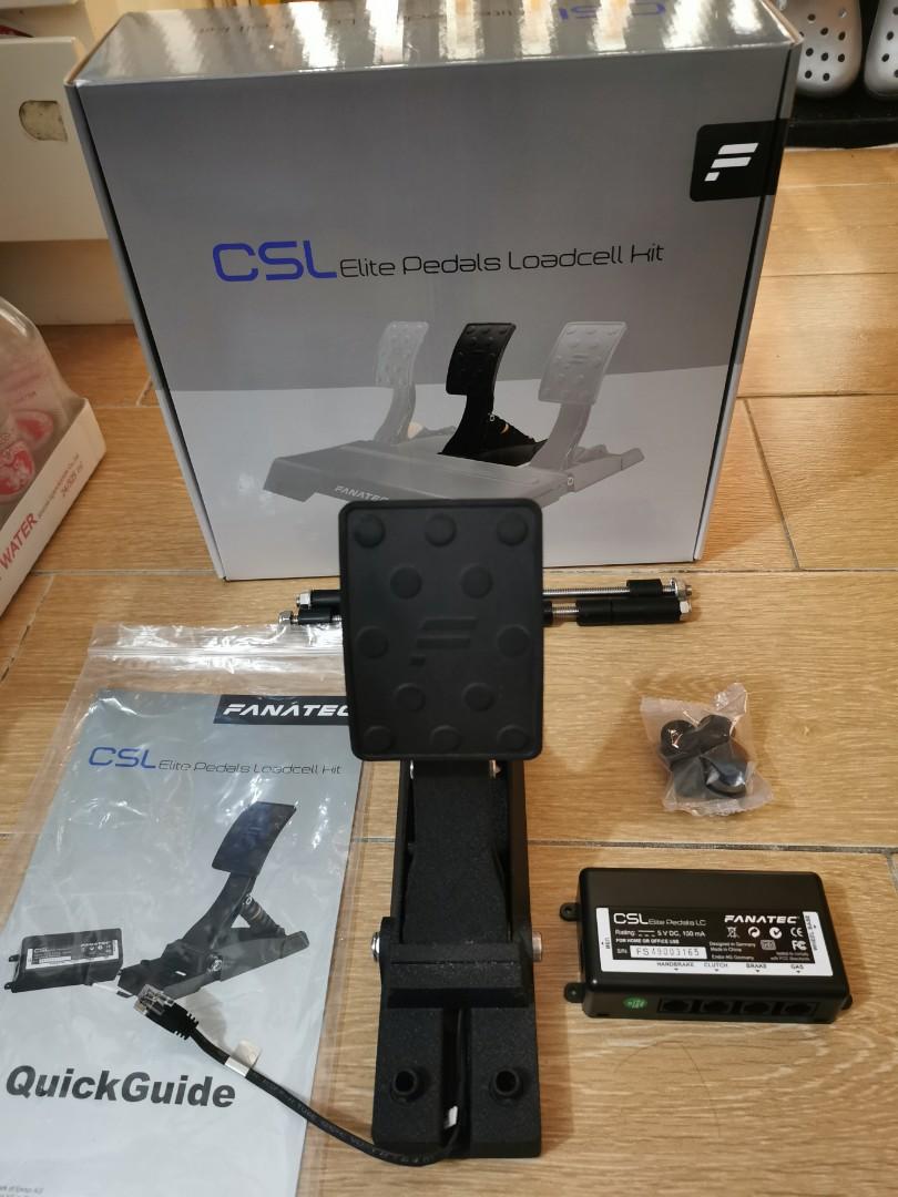 付属品完備 FANATEC CSL Pedals Load Cell Kit-