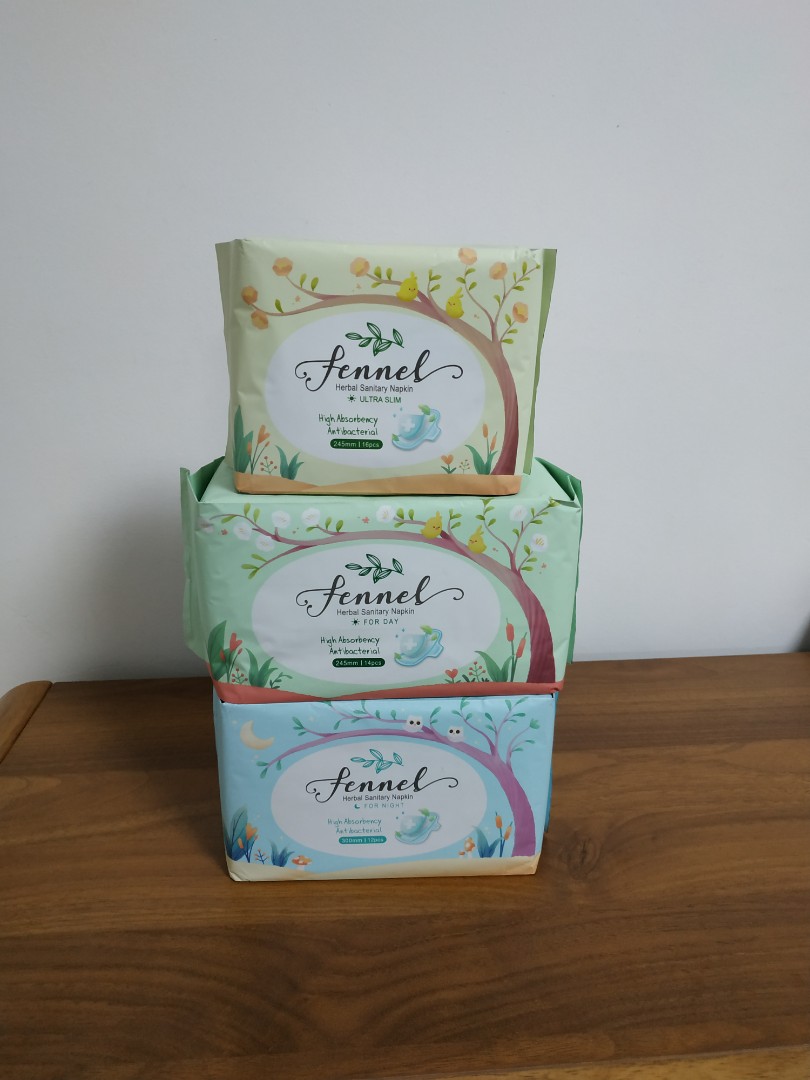 Fennel sanitary napkin, Beauty & Personal Care, Sanitary Hygiene on