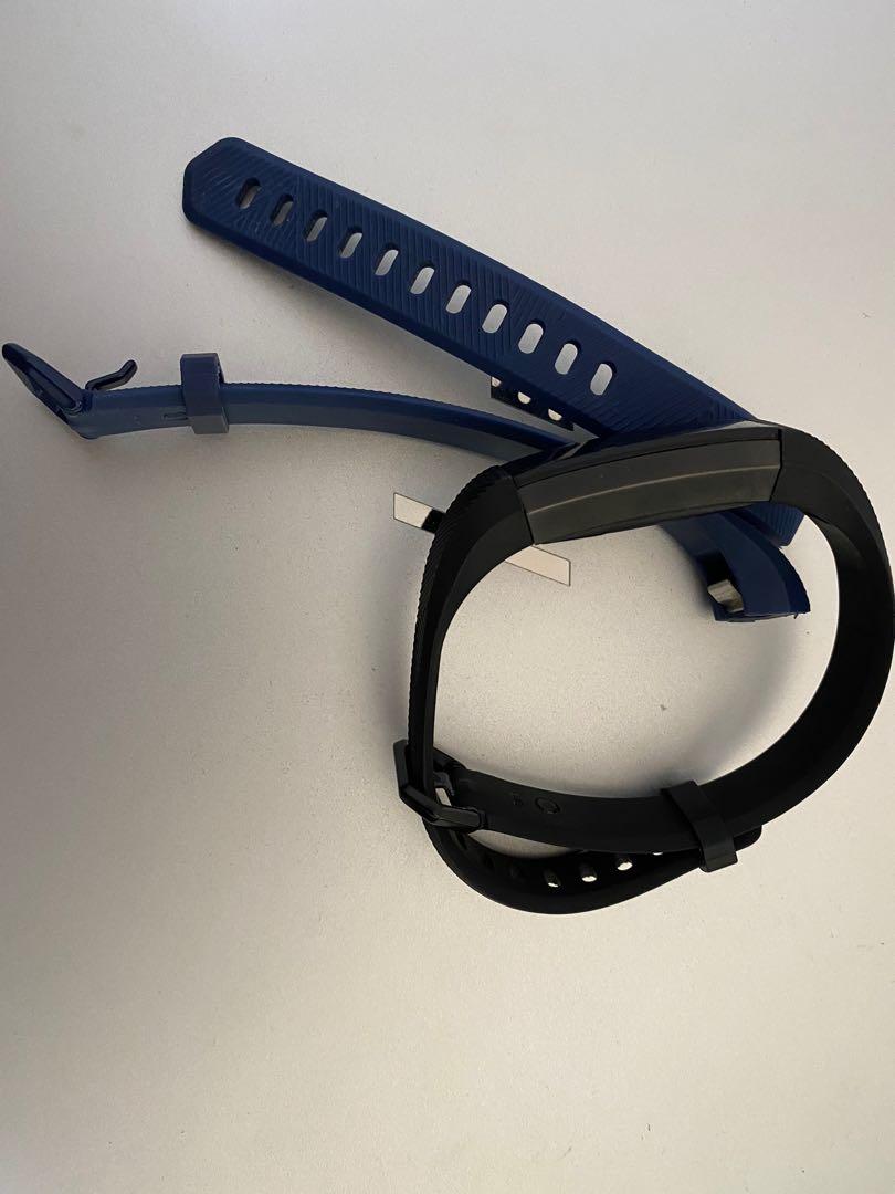 MONTRES FITNESS fitbit ALTA HR - Bracelet connecté black gunmetal