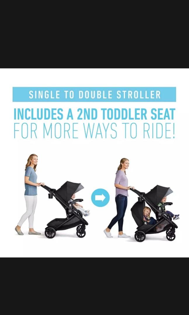 Graco Modes2grow Double Stroller Babies Kids Going Out Strollers on Carousell