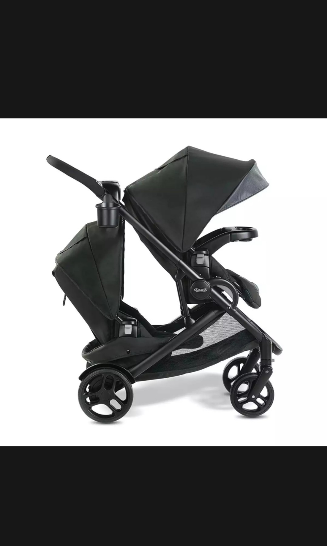 Graco Modes2grow Double Stroller Babies Kids Going Out Strollers on Carousell