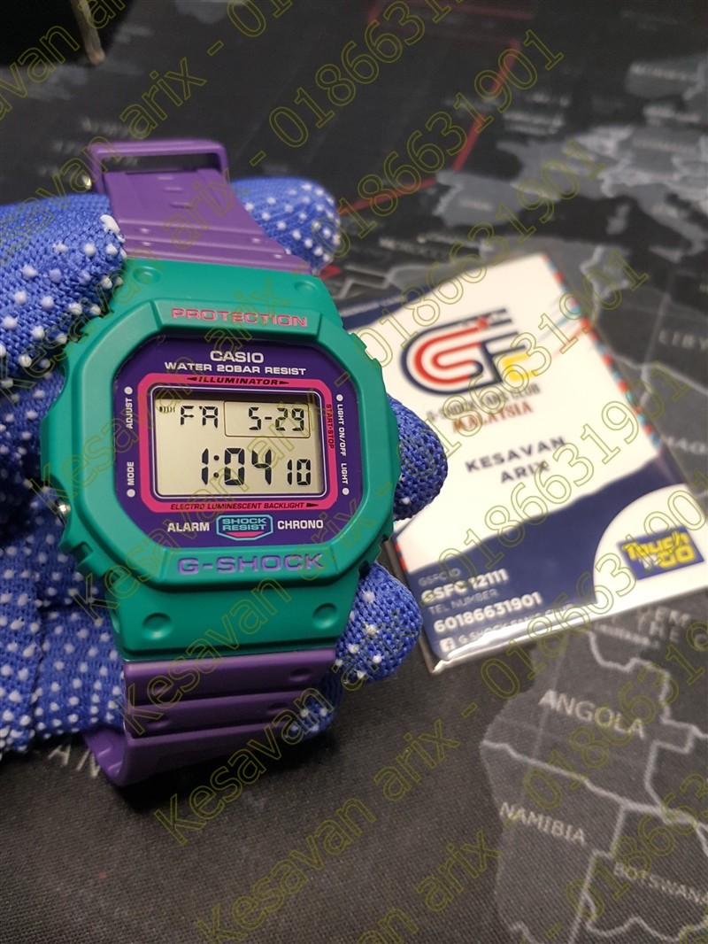 G Shock Joker Petak DW 5600TB 6DR Men s Fashion Watches
