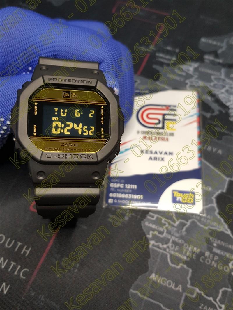 G SHOCK NEW ERA COLLAB 35th ANNIVERSARY SPECIAL LIMITED EDITION DW