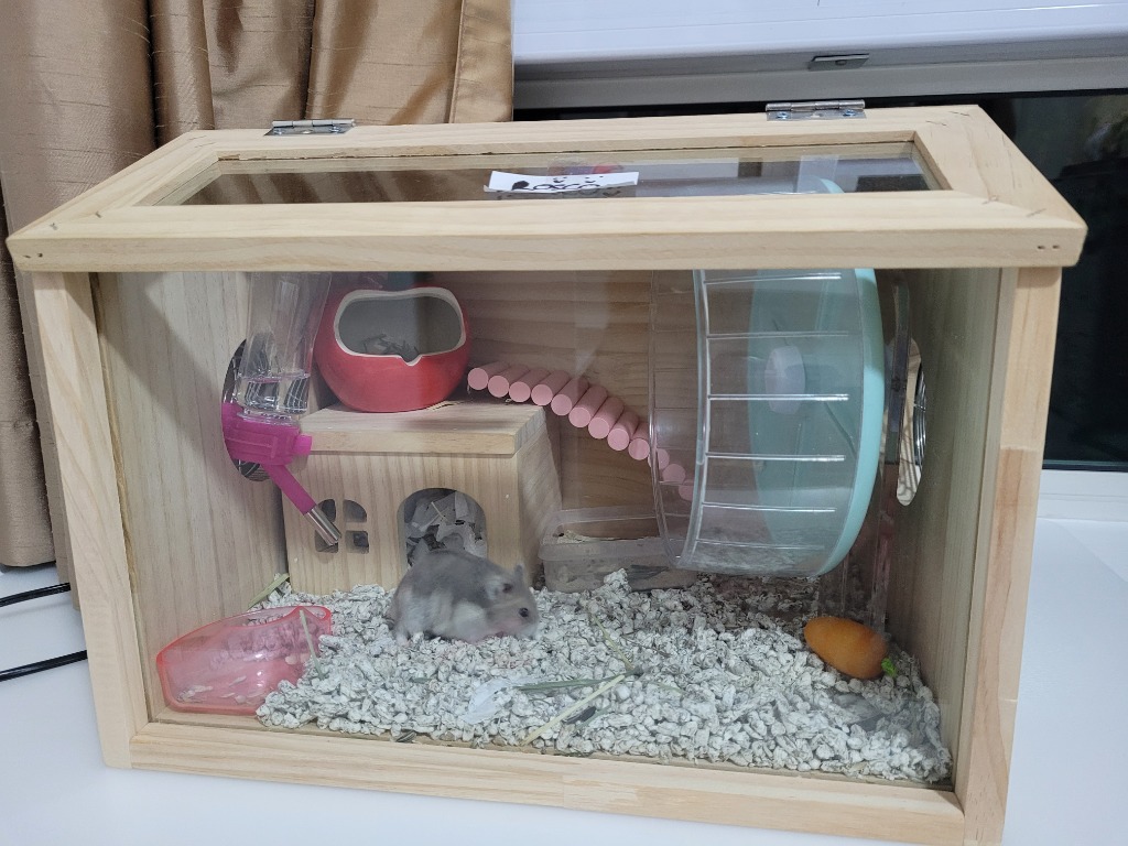 Handmade on sale hamster cage