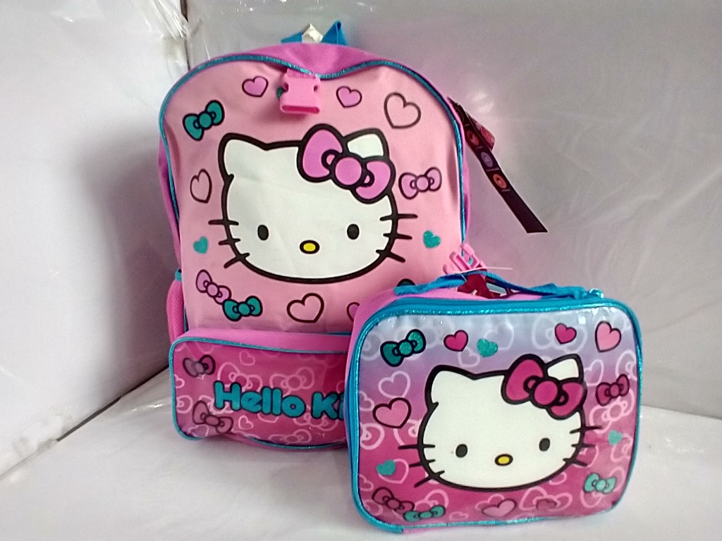 Hello Kitty Backpack Lunchbox Combo Set Pink NewUSA on Carousell