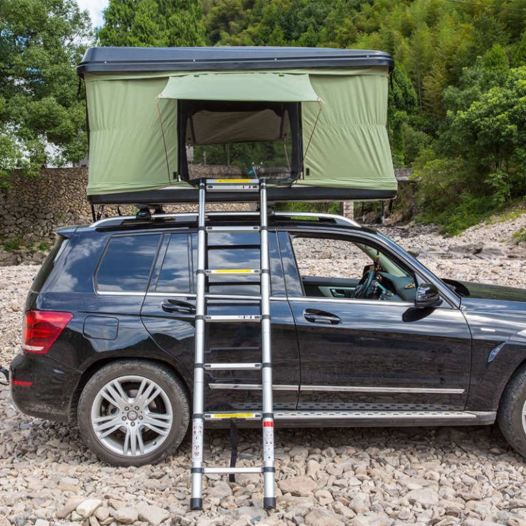 Hight quality Automatic Camping Truck Rooftop Tent Hard Shell Top Roof Tent  Outdoor Vehicle Roof Top Tents For Universal, Sports Equipment, Hiking   Camping on Carousell