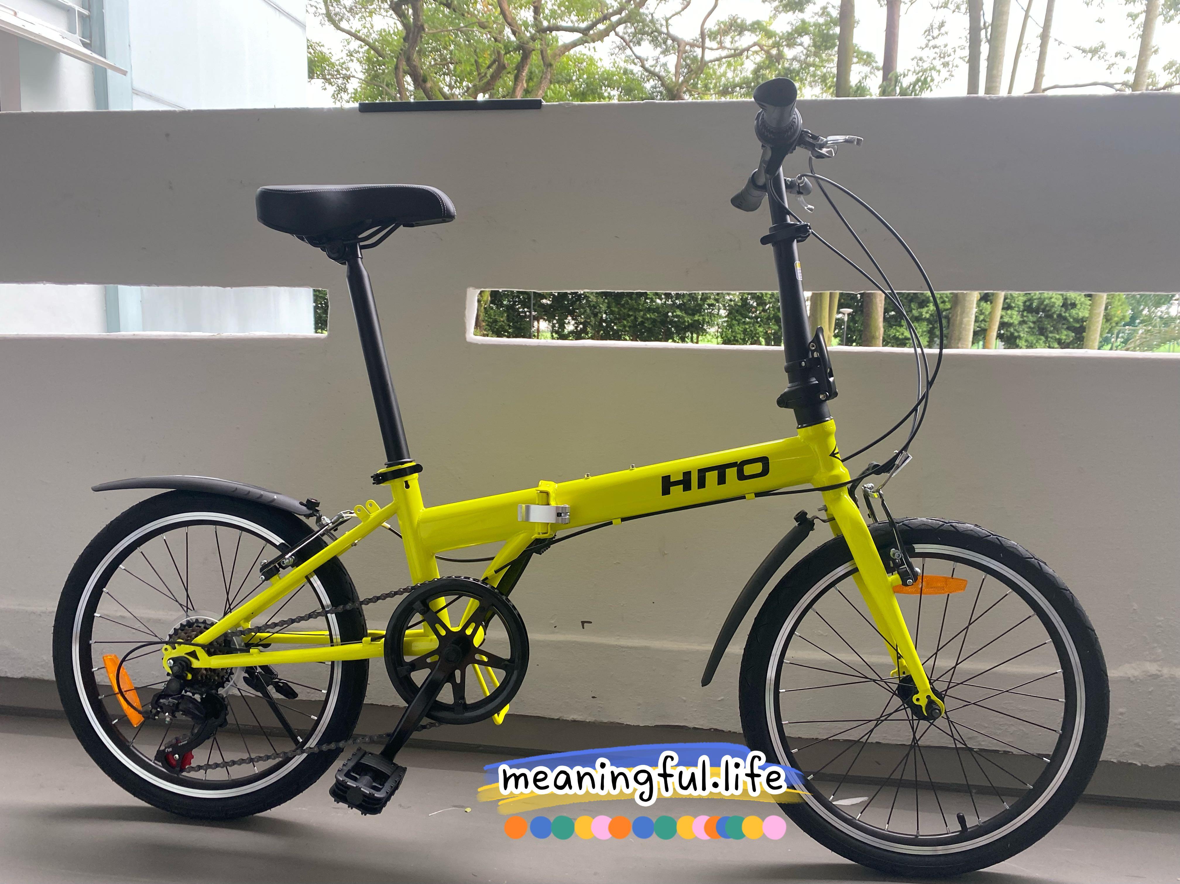 Hito 20 inch foldable bike clearance