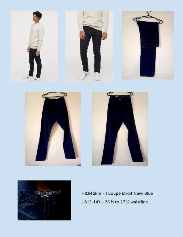H&m slim coupe etroite clearance
