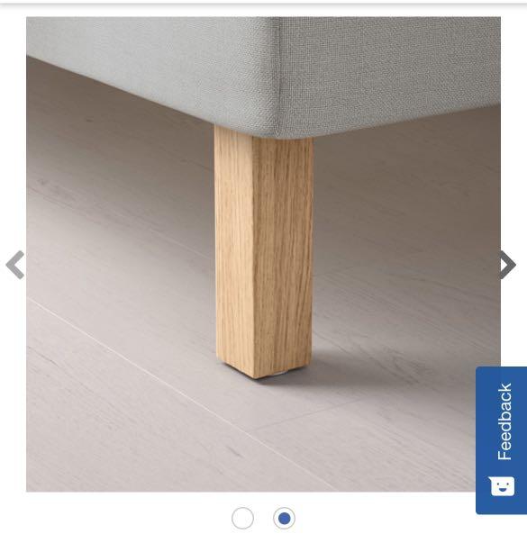 急轉 IKEA bed (mattress support+legs) 床架+腳, 傢俬＆家居, 傢俬, 床架及床褥 Carousell