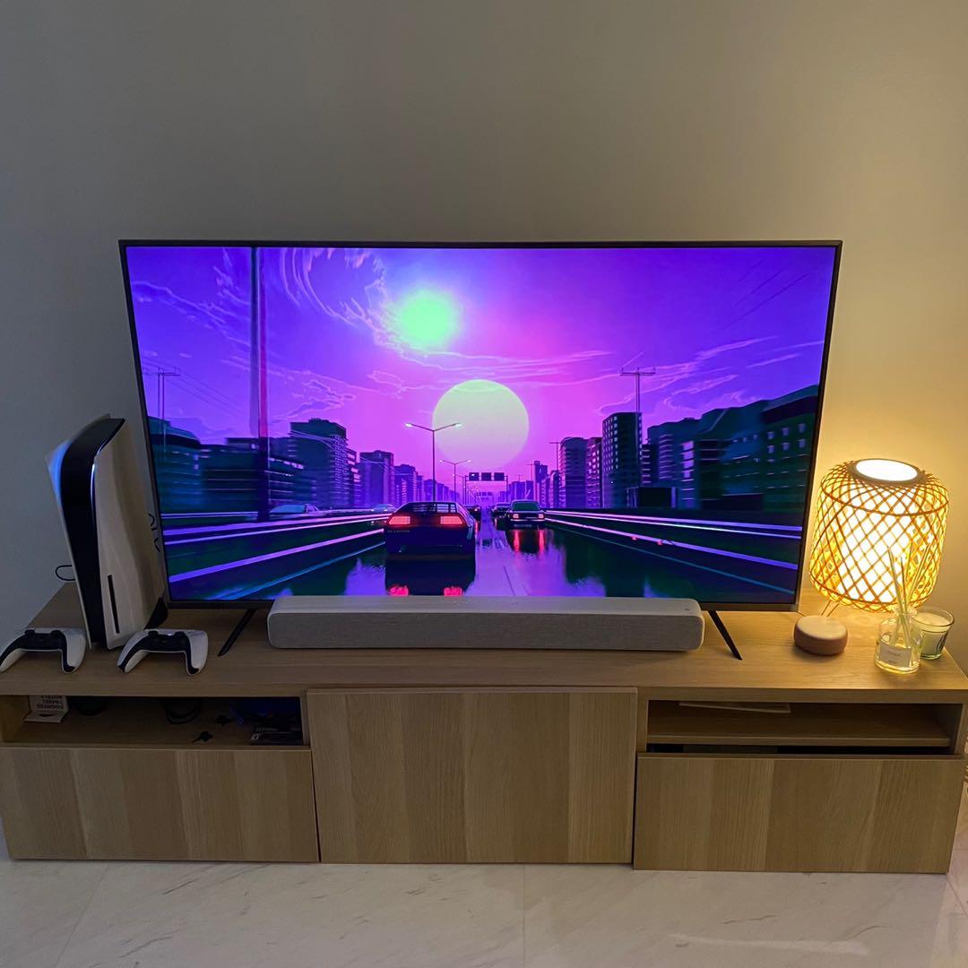 Ikea Besta tv bench with legs, Furniture & Home Living, Furniture