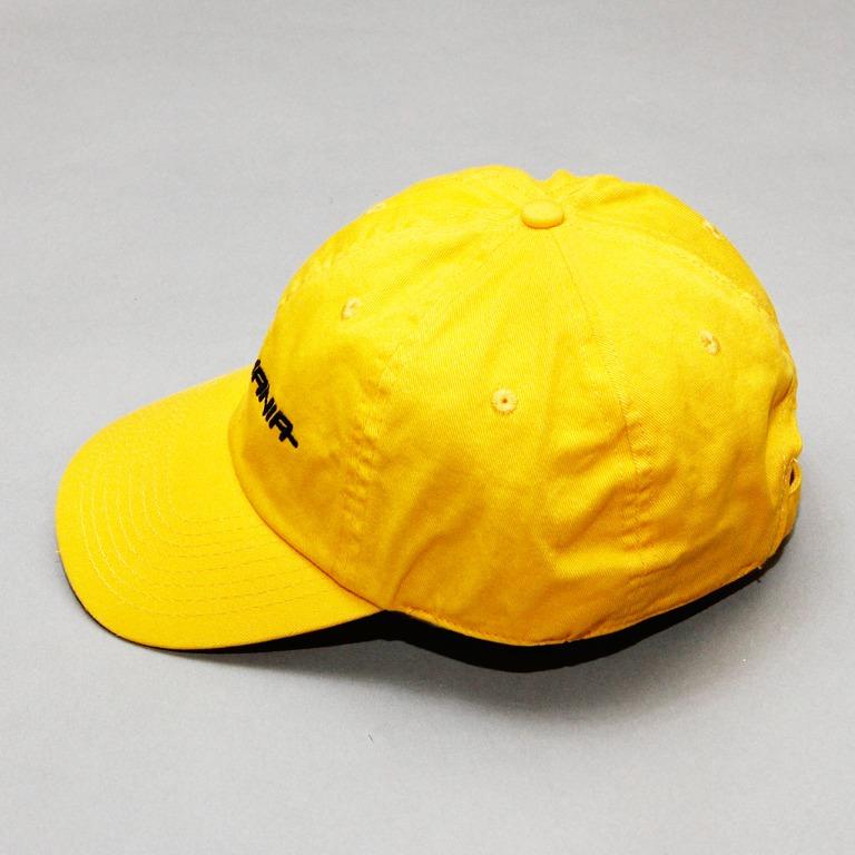 【工工】JUNKMANIA X CHAMPION Low Cap Yellow 聯名款 金黃色 電繡老帽 球帽
