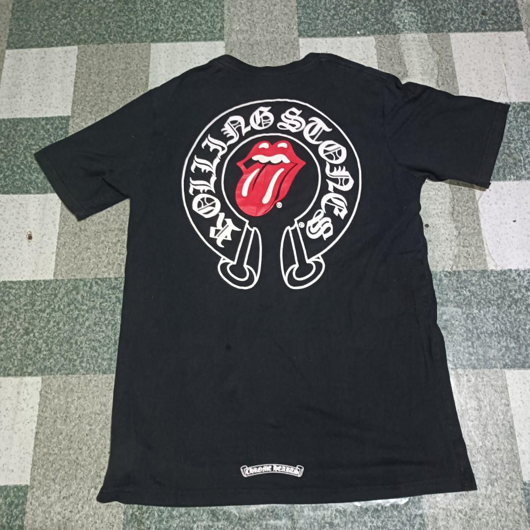 Kaos Chrome heart x rolling stones 