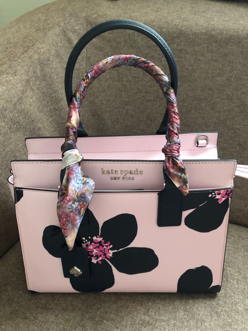 Cameron grand store flora medium satchel