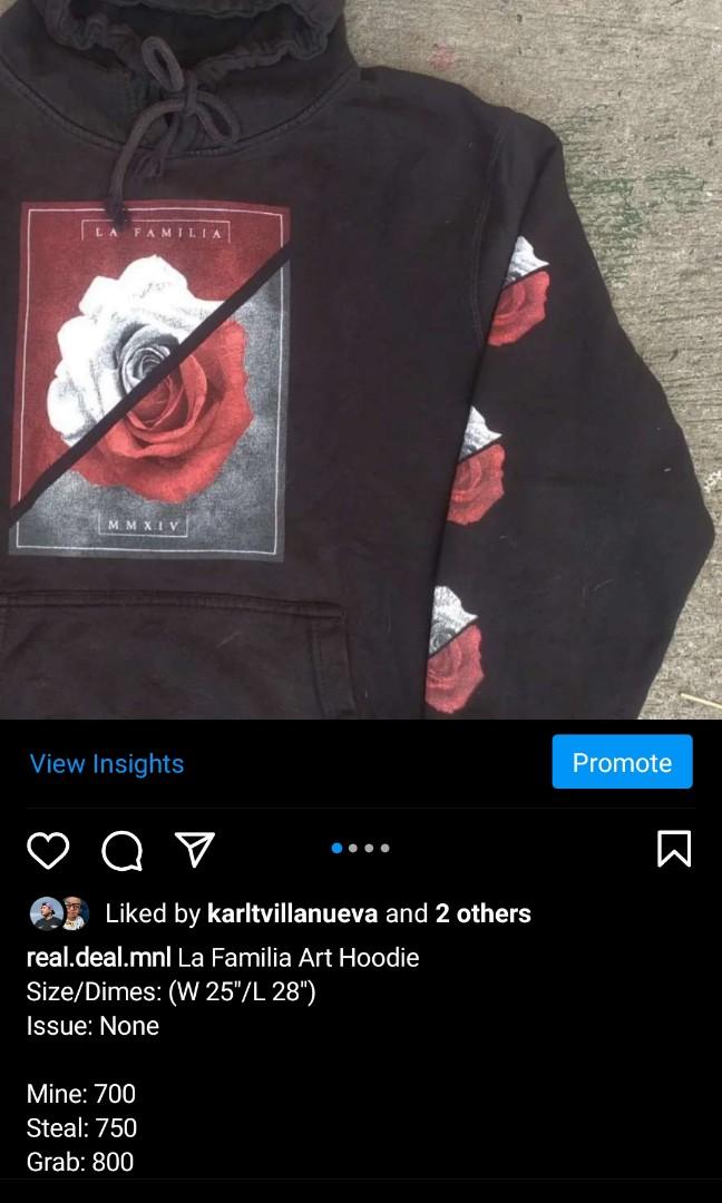 La familia last rose hoodie deals