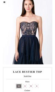 Brand New Lace Bustier Top - excellent soft material