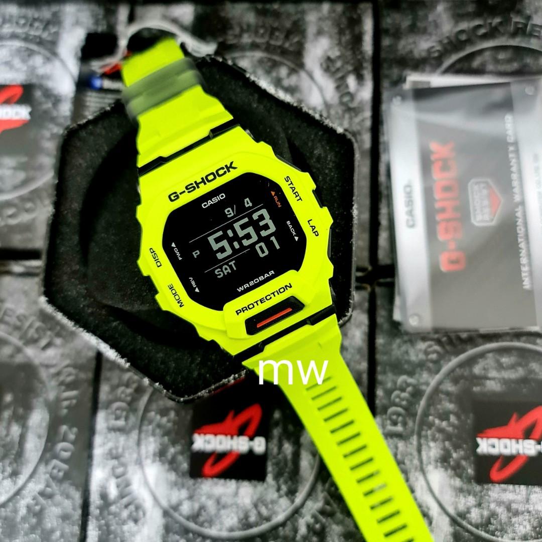 Latest Bluetooth g shock Kermit color yellow Gbd200 gbd 200 gd 200 9dr men s watch original brand new