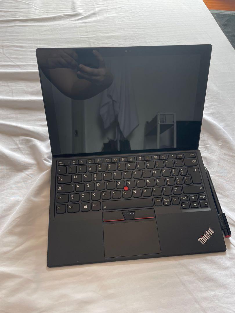 Lenovo X1 2-in-1 Tablet Computer (Category: Laptops & Notebooks) located in Manila. Submitted by nizsy (Listing ID 1111761243, Image 2). Description: PHP 25,000 Lenovo X1 Carbon 2-in-1 Laptop Tablet With detachable keyboard and stylus (new batteries) No charger (you can buy the charger from Lenovo or Shopee/Lazada ; the charger I am using is the charger from my HP Elitebook) Intel Core i7-7Y75 CPU @ 1.30GHz 1.61 GHz 16 GB installed RAM 64-bit OS 