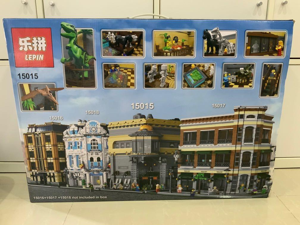 Lepin dinosaur museum deals
