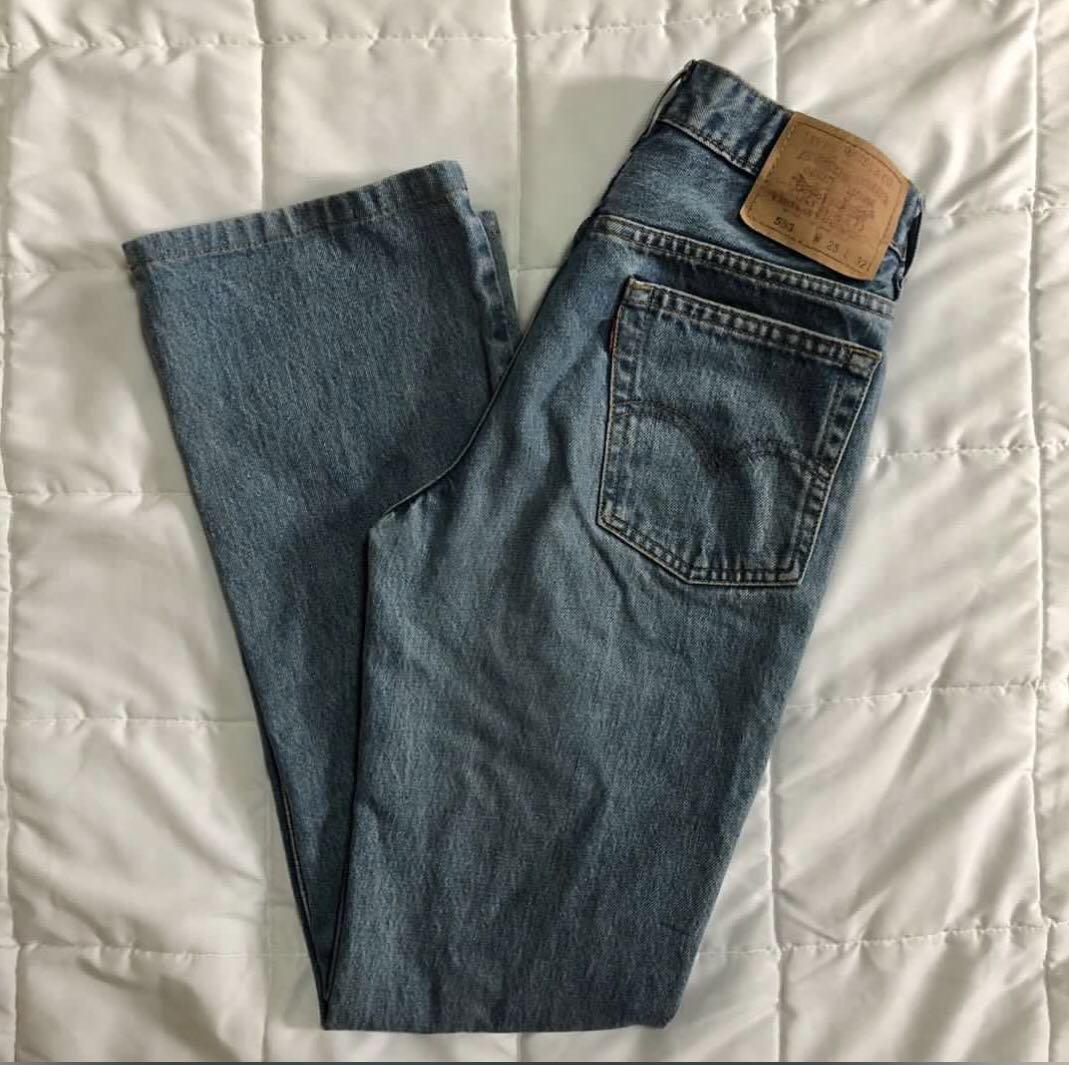 levis 553 bootcut jeans