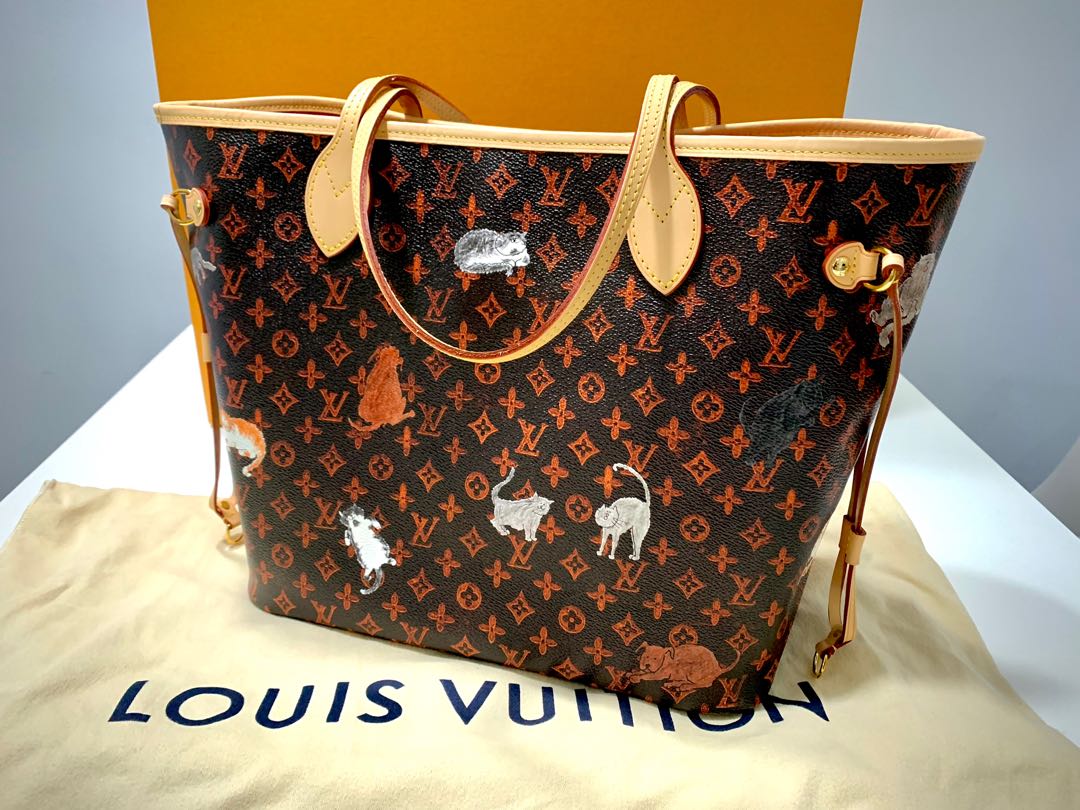 Louis Vuitton, Bags, Rare Limited Edition Louis Vuitton Neverfull Mm  Catogram