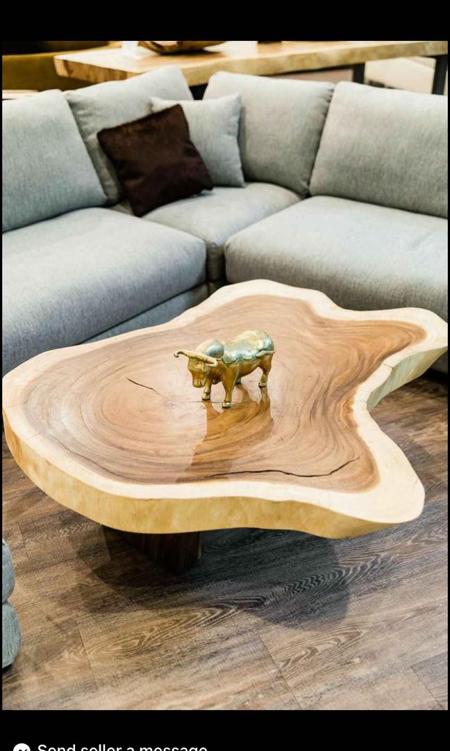 Live edge store center table
