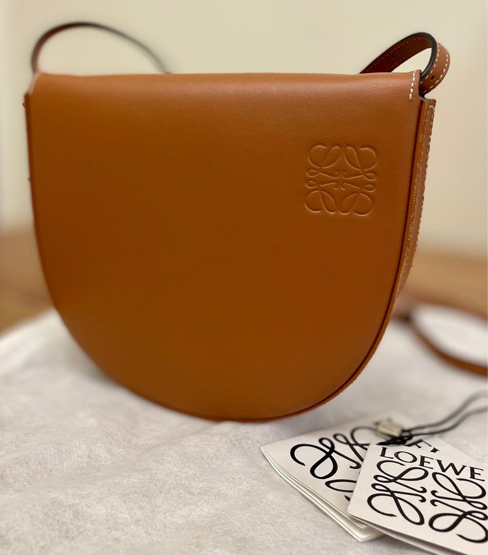 Loewe Heel Leather Crossbody Bag