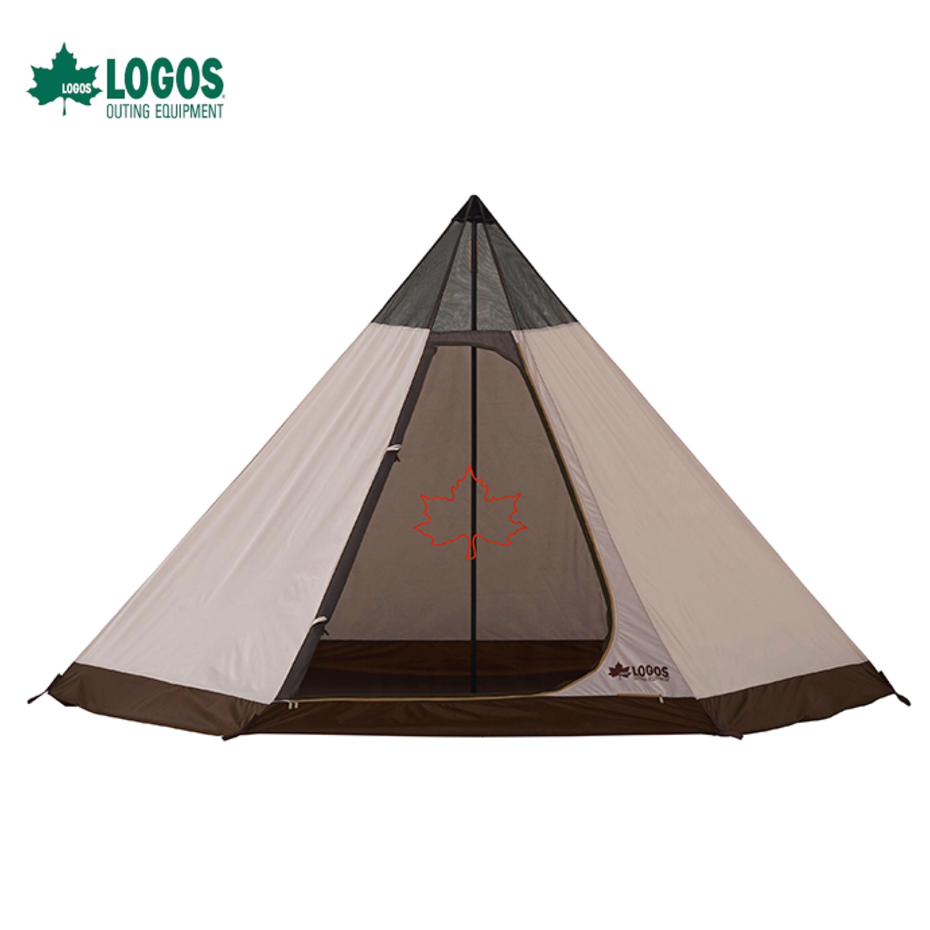 LOGOS Snoopy Tepee Tent 金字塔營86001083 , 運動產品, 行山及露營