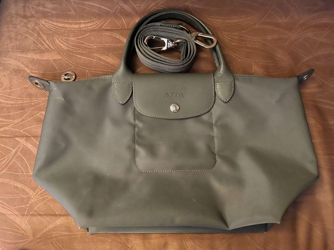 longchamp dark grey