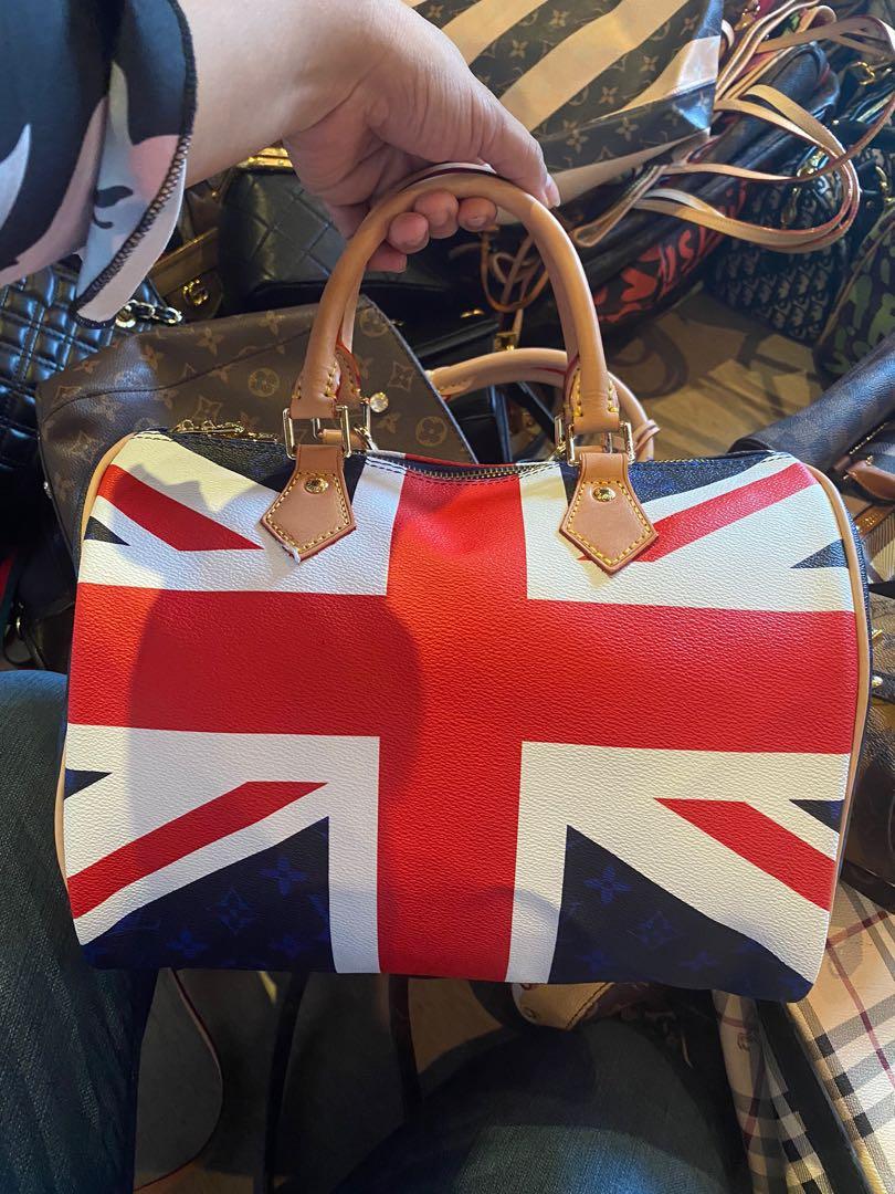 Lv Rare 30cm Speedy B. Royal wedding Union Jack limited edition, Luxury,  Bags & Wallets on Carousell