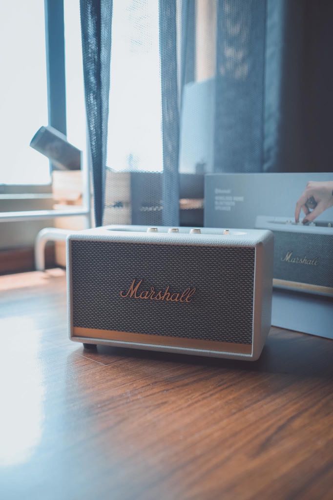 Marshall Acton II Bluetooth Speaker (White), Audio, Headphones