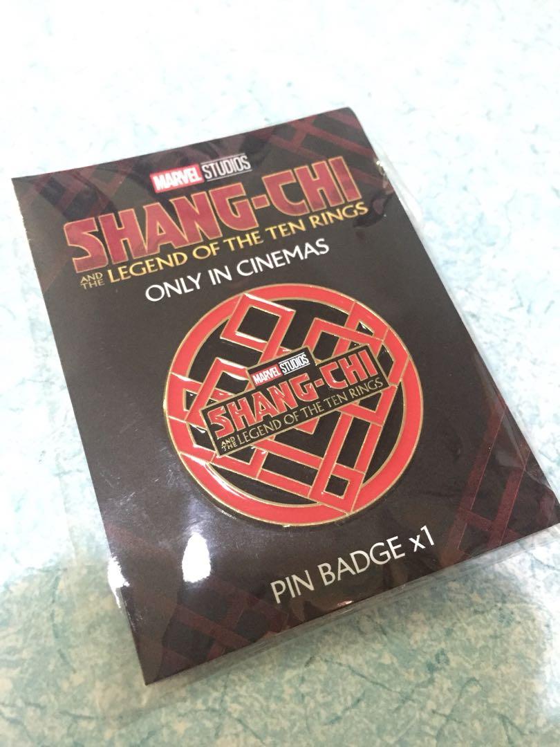 全新）MARVEL 尚氣SHANG-CHI 2021 MOVIE PIN BADGE 襟章電影限量版正版