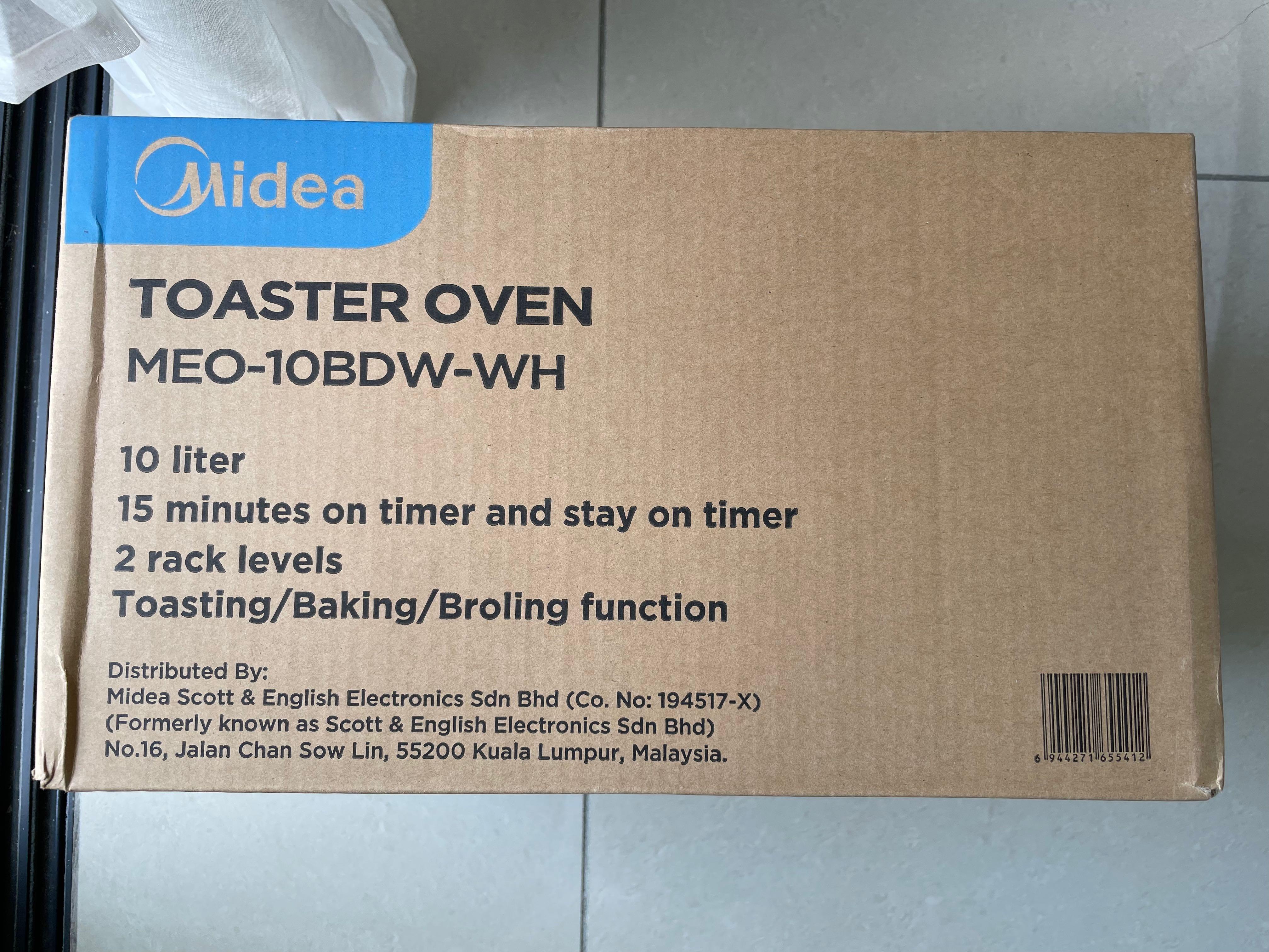 Midea 10l Electric Oven Toaster Kitchen Appliances On Carousell