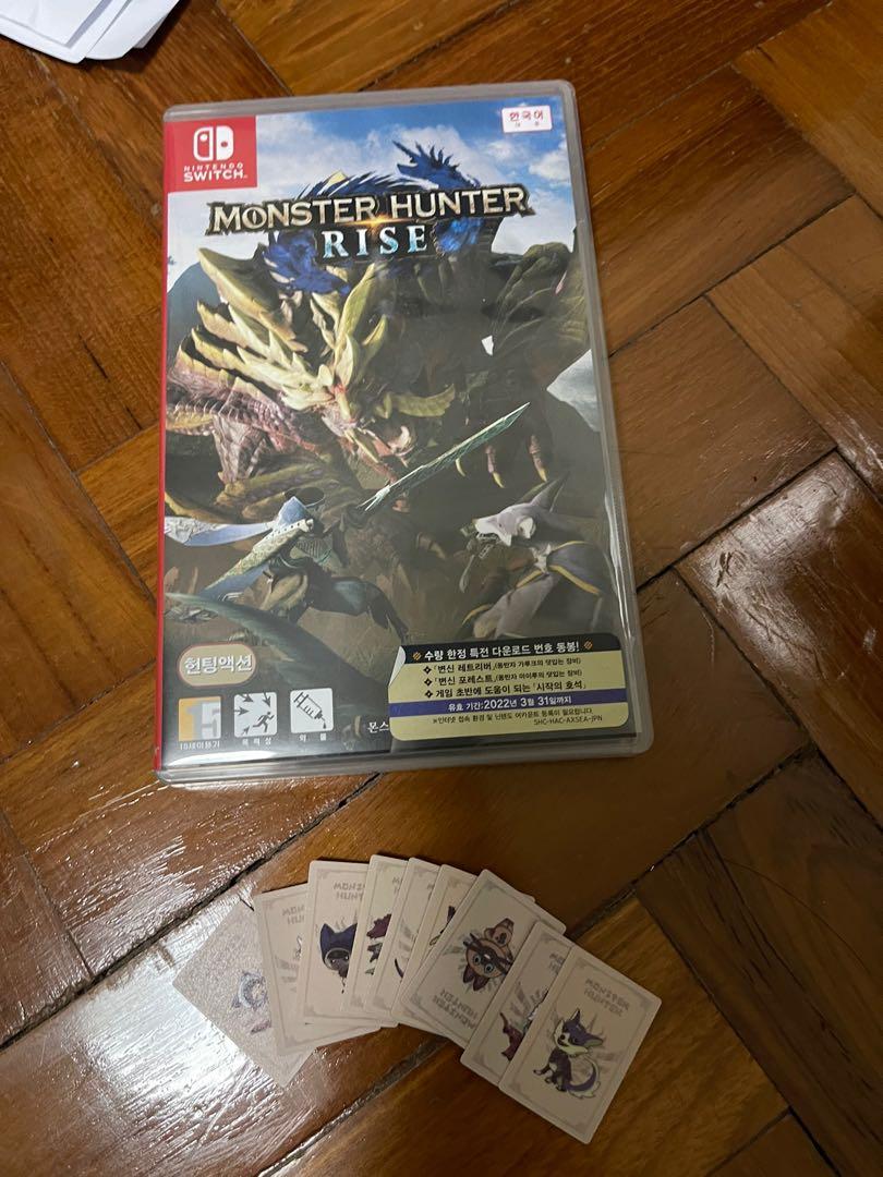 Monster Hunter Rise Chinese Version 怪物猎人崛起中文版 Video Gaming Video Games Nintendo On Carousell