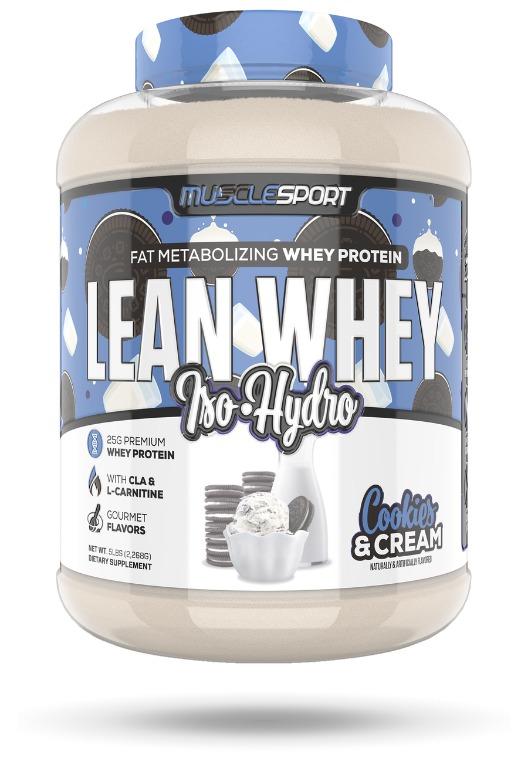 Musclesport Lean Whey Revolution 5lb Health Nutrition Health Supplements Sports Fitness Nutrition On Carousell