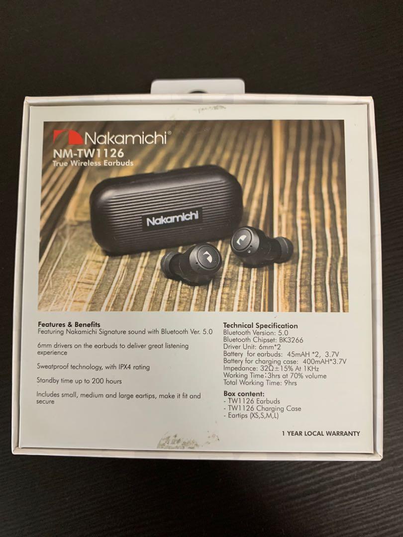 Nakamichi hotsell tw1126 charging