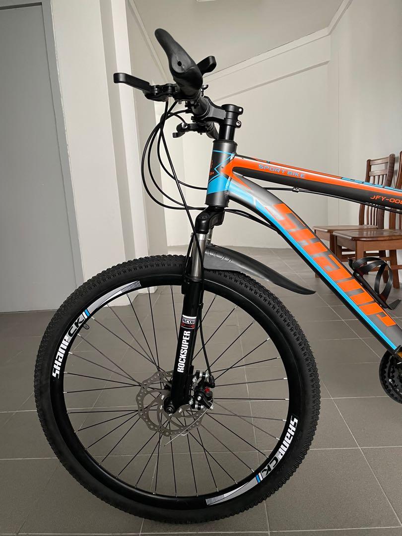 New Aluminium 21 Gear Speed 26 Inches Shanp Mountain Bike c w Front Suspension Sports Equipment Bicycles Parts Bicycles on Carousell