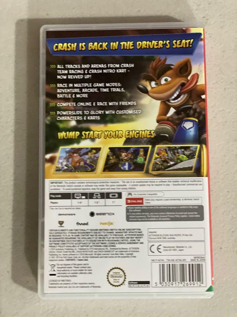 NSW CTR Crash Team Racing Nitro Fueled (Category: Nintendo) located in Manila. Submitted by mixnmatchmnl (Listing ID 1111821536, Image 2). Description: .