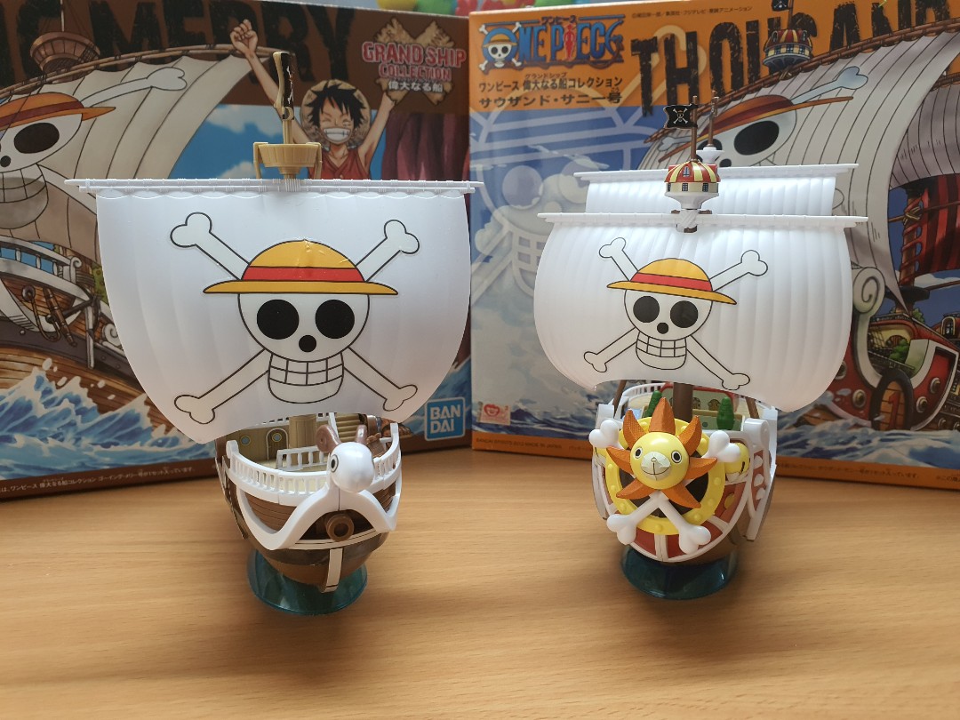 One Piece Going Merry Thousand Sunny Toys Games Action Figures Collectibles On Carousell