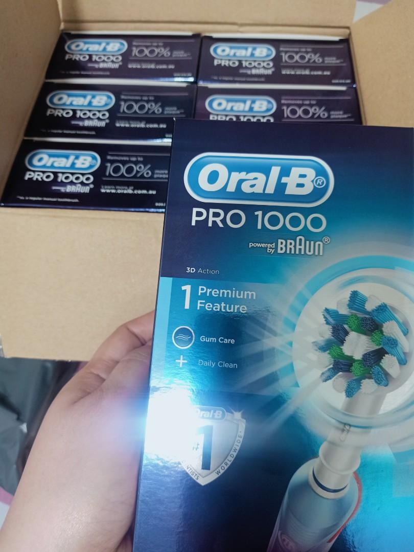 ORAL-B PRO 1000, Beauty & Personal Care, Oral Care on Carousell