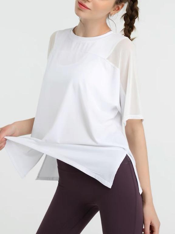 White gym top womens on sale