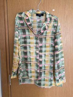 Pomelo Plaid Shirt